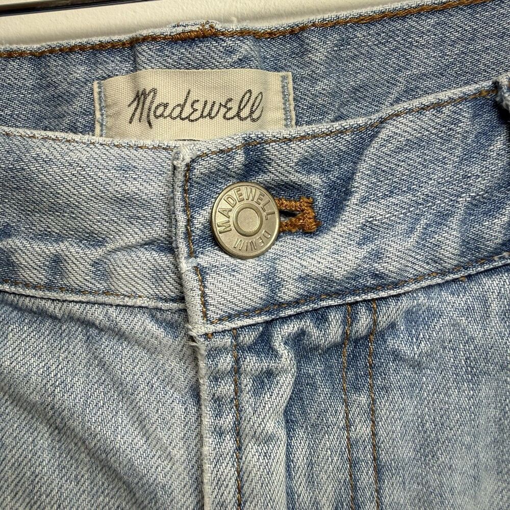 Madewell The Perfect Vintage Summer Jeans Fitzgerald Light Wash High Rise Sz 32 - Picture 8 of 14